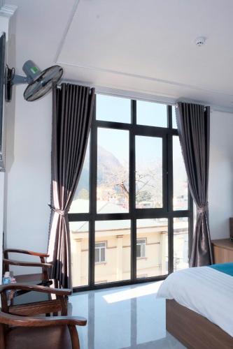 Katil atau katil-katil dalam bilik di Snow Hotel