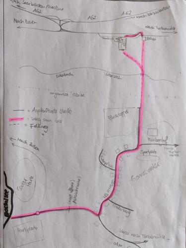 a map of the applegate state trail at FeWo I Glücksmomente Bostalsee in Nohfelden