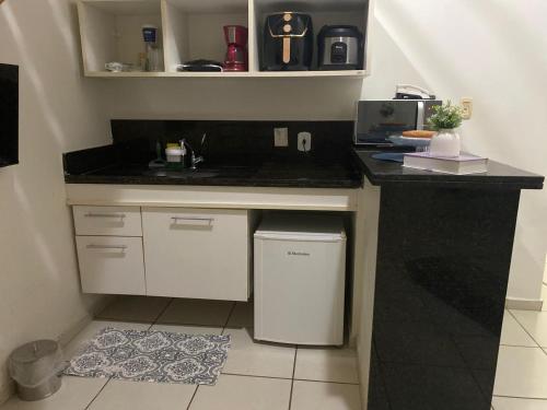 Nhà bếp/bếp nhỏ tại Aldeia das Águas Village Park Flat A110 térreo
