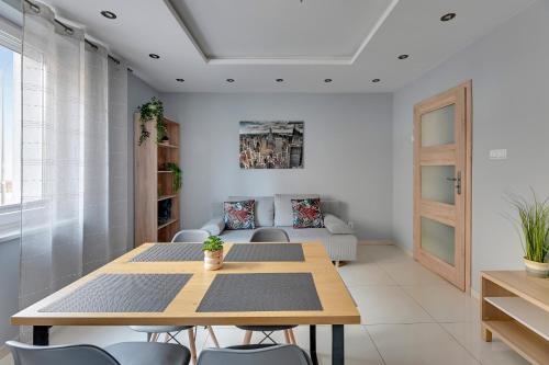 Posedenie v ubytovaní Comfort Apartments Żywiecka