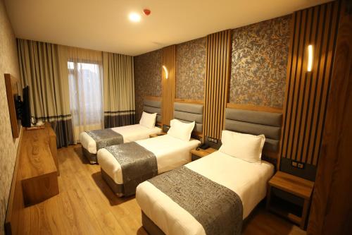 Ruang duduk di Büpa delüxe hotel