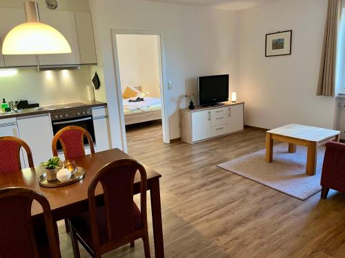 Dapur atau dapur kecil di Aparthotel Tannenhof