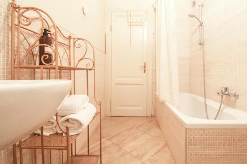 Koupelna v ubytování Le Flaneur - Vintage Suite Verona