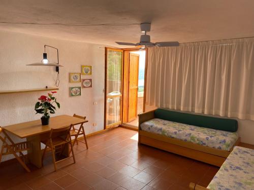 Χώρος καθιστικού στο Cugnana Verde Vacanze