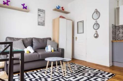 2 Cozy studio Père Lachaise Nation