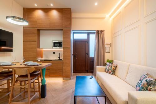 Кухня или мини-кухня в Apartamentos Alvarado 5
