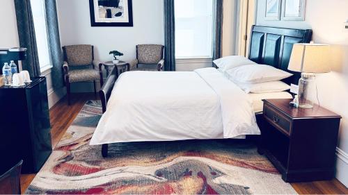 Ginkgo House on Harvardにあるベッド