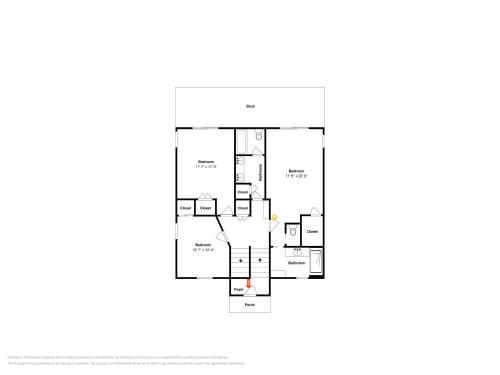 a floor plan of a house at C-Maid in Surf City