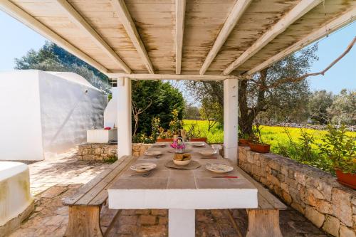 Κήπος έξω από το Trullo Gazebo - Salento Selection