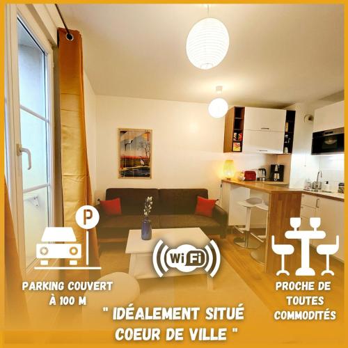 Agréable appartement en centre-ville