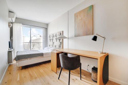 Exceptionnel 3P 100m2 - luxe & lumière face parc Monceau