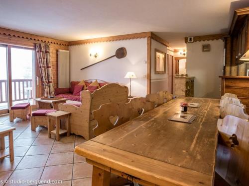 Superbe appartement aux Arcs 1800 - 8 pers, espace détente, sans animaux