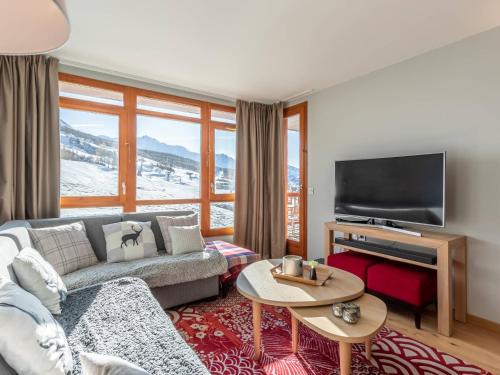 Appartement moderne 4 pièces avec piscine, spa, parking et accès direct aux pistes