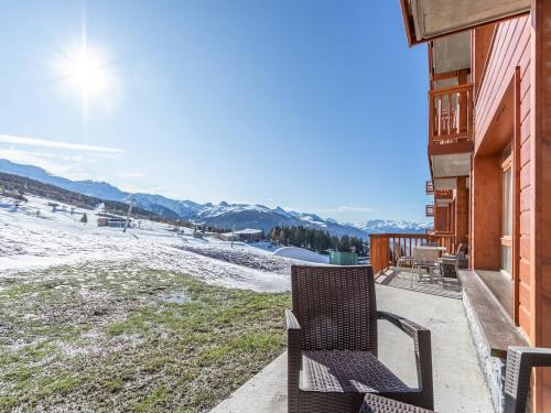 Appartement moderne 4 pièces avec piscine, spa, parking et accès direct aux pistes