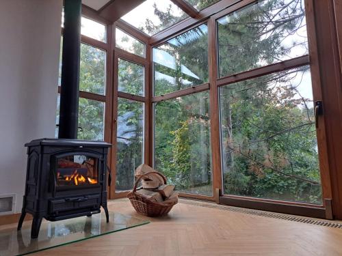 Słoneczny apartament z kominkiem