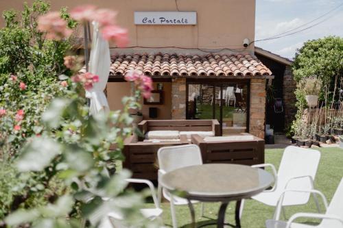 Restaurace v ubytování Cal Portalé - Casa de Pagès