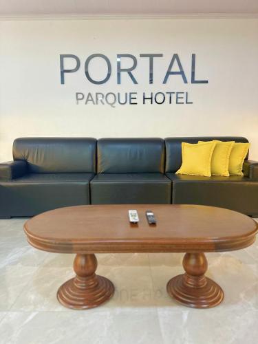 Ruang duduk di PORTAL PARQUE HOTEL