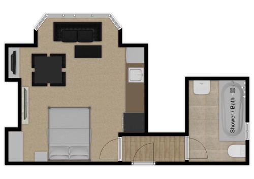 Classy Studio Apartment In Brighton photo 23