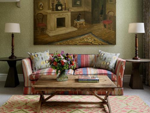 Et opholdsområde på Charlotte Street Hotel, Firmdale Hotels