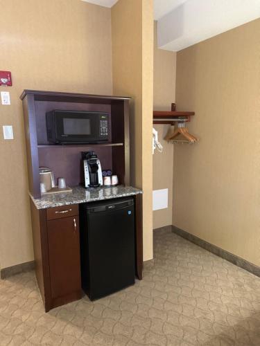 Kuchyň nebo kuchyňský kout v ubytování Comfort Inn & Suites