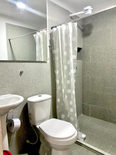 Bilik mandi di Hotel Boutique Street 50