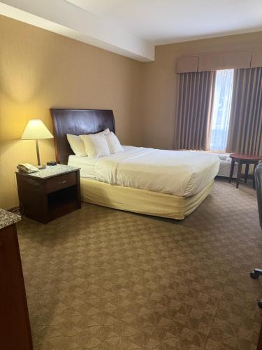 Postel nebo postele na pokoji v ubytování Comfort Inn & Suites