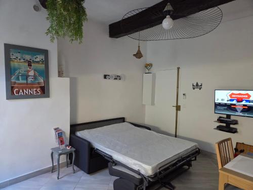 Meynadier 66 - Appartement Très Calme avec Cour Privative, Plage, Gare, Palais à 300m