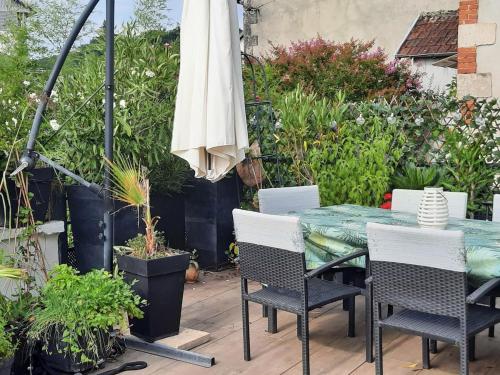 Maison tranquille dans centre ville