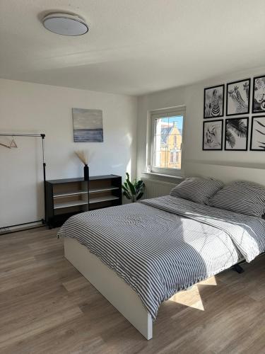 Postel nebo postele na pokoji v ubytování Rooms in Dresden