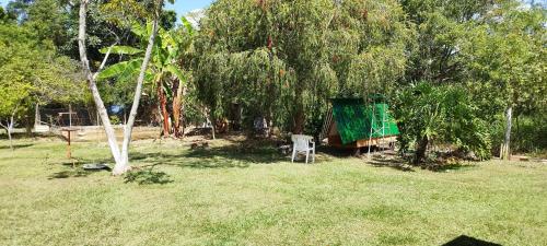 Κήπος έξω από το Sítio Recanto das Estrelas