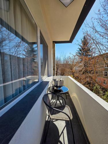Un balcón o terraza en Joy Residence