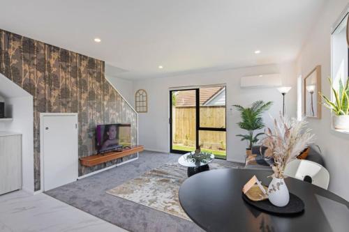 Χώρος καθιστικού στο Cosy Retreat at Biddle Crescent