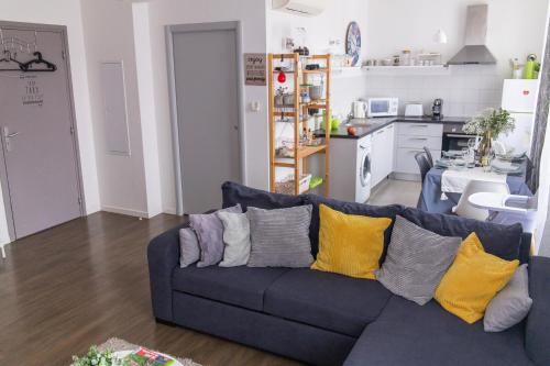 Kuchyňa alebo kuchynka v ubytovaní City center duplex loft