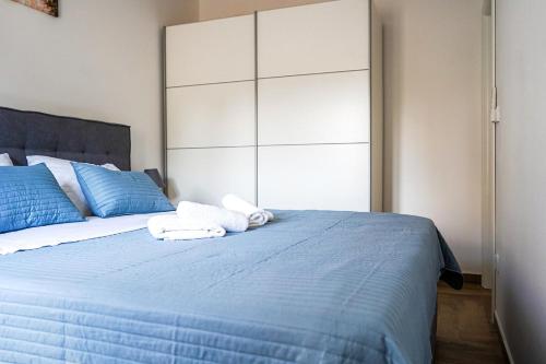 Postel nebo postele na pokoji v ubytování Villa Olivarum