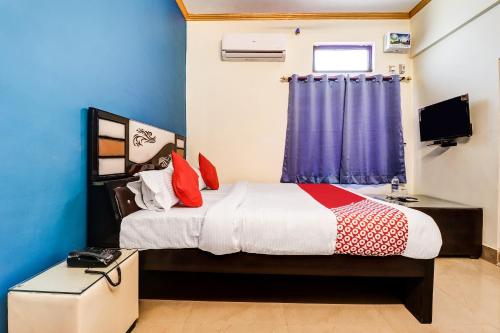 Μια τηλεόραση ή/και κέντρο ψυχαγωγίας στο Hotel O Star City Hotel