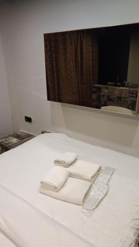 Ένα ή περισσότερα κρεβάτια σε δωμάτιο στο KLC Apart Otel