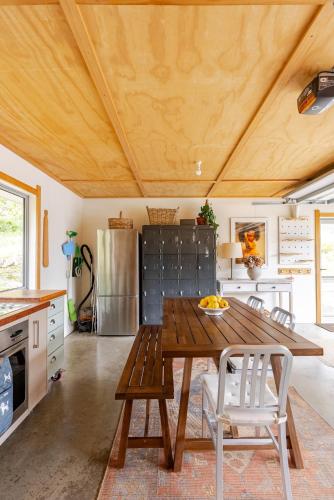 Kuchyň nebo kuchyňský kout v ubytování Orchard Cottage