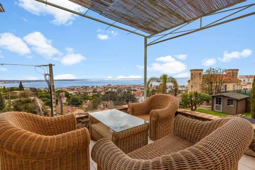 Villa La Fadette-Swimming pool-Jacuzzi-Sea view-AC-Farniente