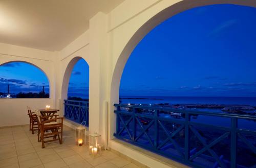 Rodothea and Adams on the Beach, Santorini