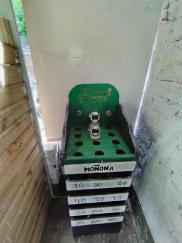 a stack of boxes sitting on top of each other at Casa hotel, vía Duitama - pantano de Vargas in Tibasosa