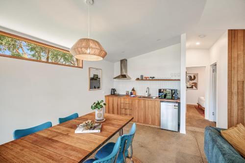 Dapur atau dapur kecil di Secluded Bellbrae sanctuary