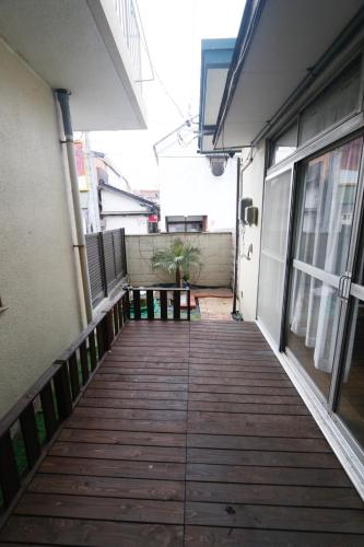 Balkón nebo terasa v ubytování Tokami House