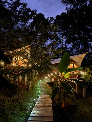 Zahrada ubytování Glamping in jungle - Corcovado Nature Wonders - amazing views - available scooter