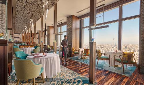 Restaurace v ubytování Mandarin Oriental, Tokyo