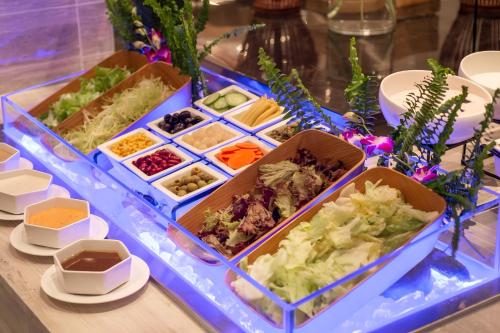 Mad på hotellet eller i nærheden