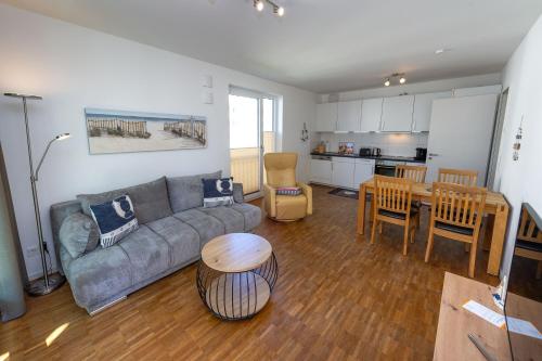 Køkken eller tekøkken på DünenResort Binz - Wohnung 4110 strandnah