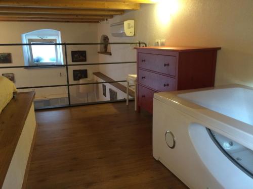 Ένα ή περισσότερα κρεβάτια σε δωμάτιο στο LevantoTwo bedrooms Flat with terrace