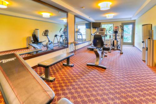 Fitness centrum a/nebo fitness zařízení v ubytování Quality Inn Near the Island Pigeon Forge