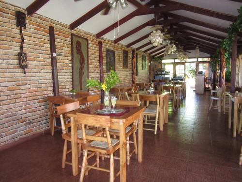 Restaurant o un lloc per menjar a Cabañas Mataveri