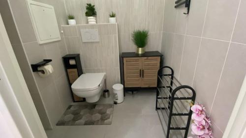 Bilik mandi di LinaLand - Charming apartment near Paris